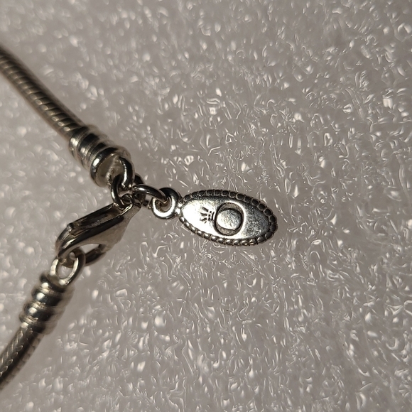 Vintage Pandora Charm Bracelet with Charms 925 - Picture 9 of 10
